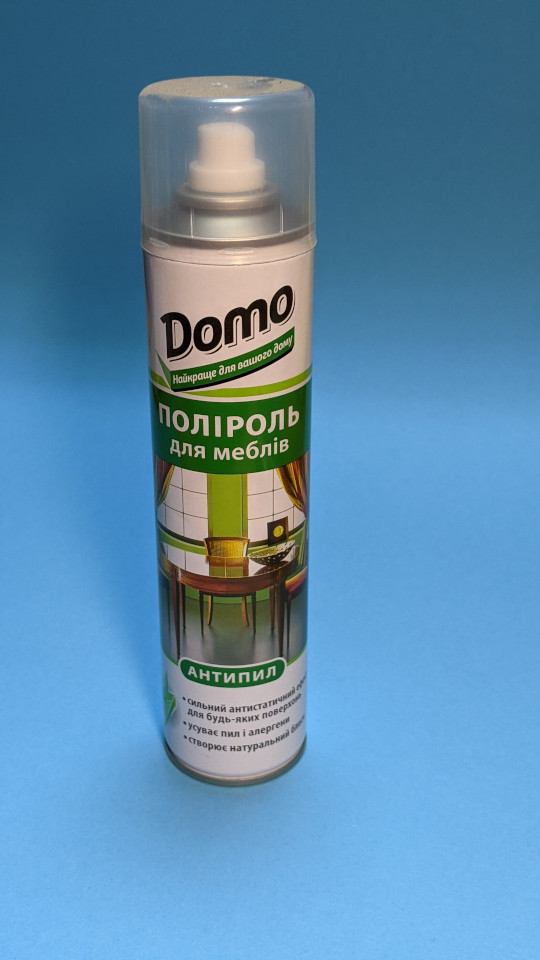 поліроль-спрей для меблів DOMO